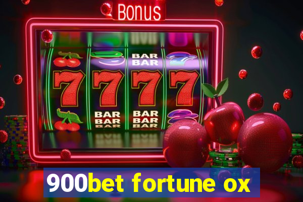 900bet fortune ox